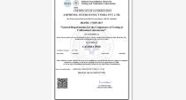 ISO Certificate India